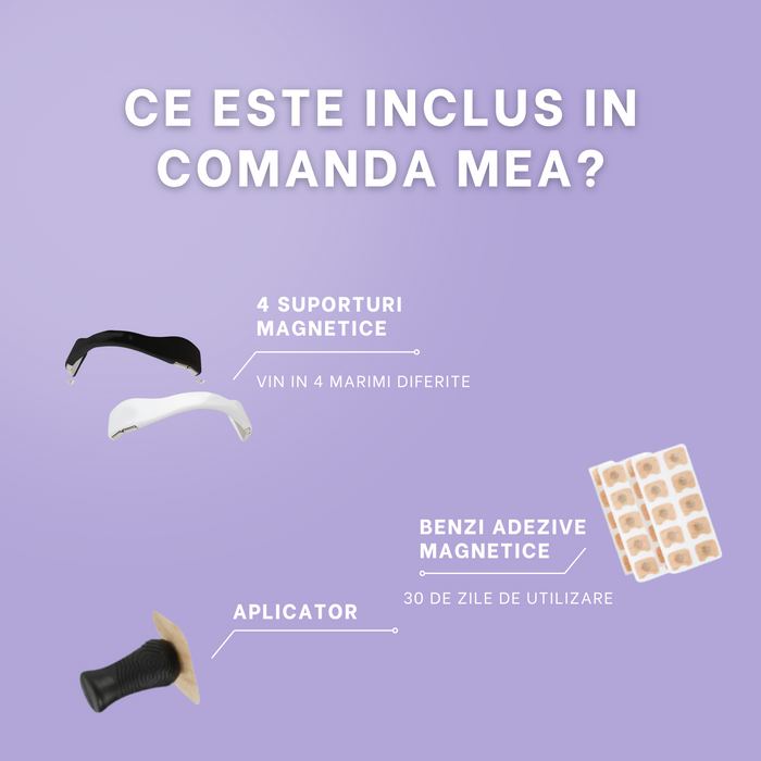 Benzi Nazale Magnetice – Starter Kit (60 de benzi)